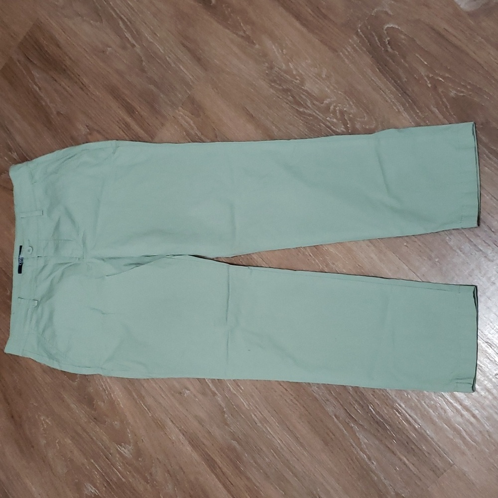 (10) Chaps Pastel Trousers Slim Straight Business Casual Vacation Travel Cottage